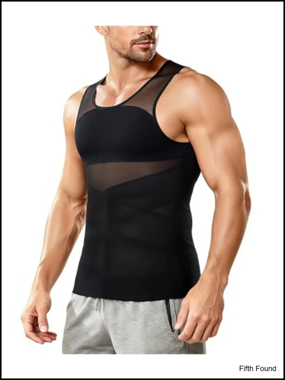 Men's Compression Shirt Gynecomastia Shapewear Tank Top